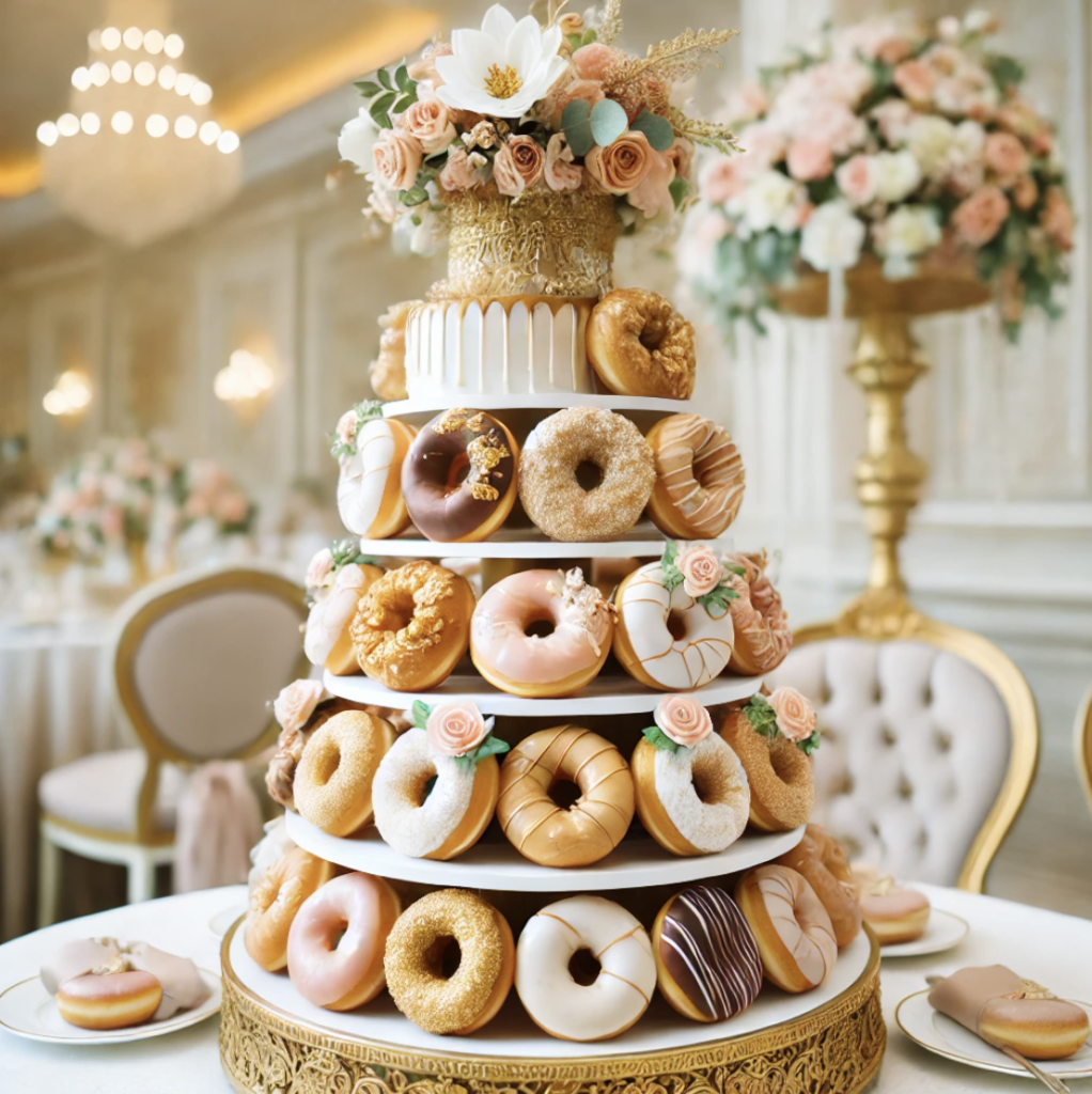 Donut tower