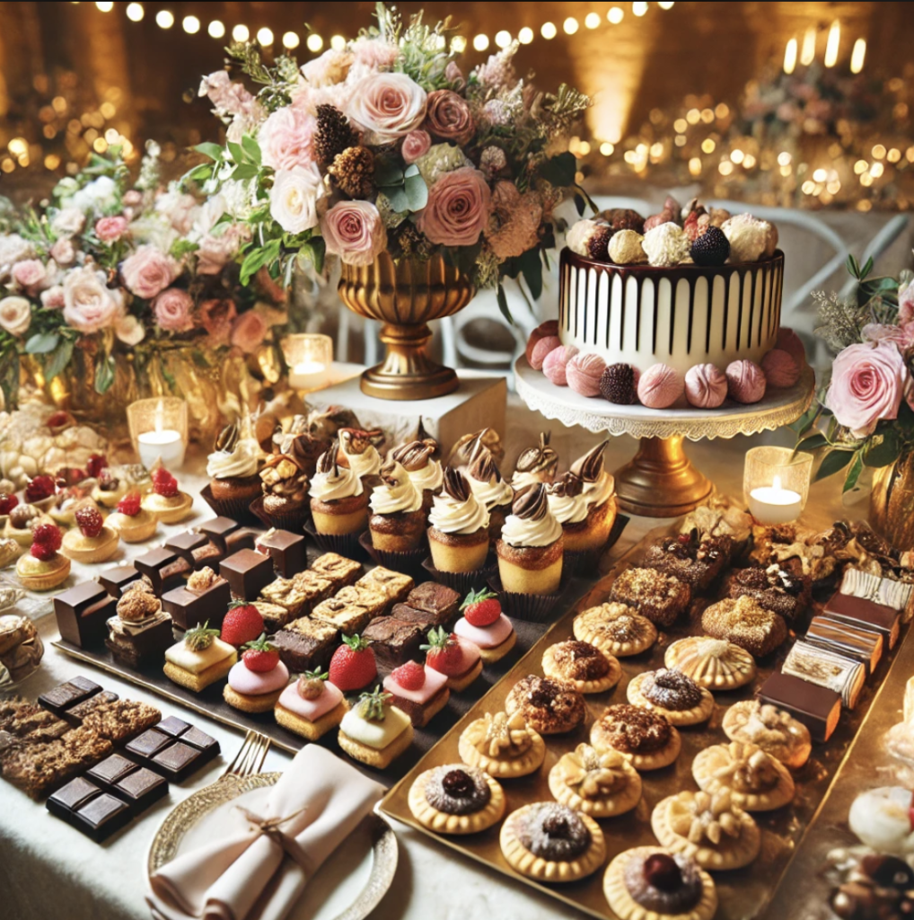 dessert grazing table