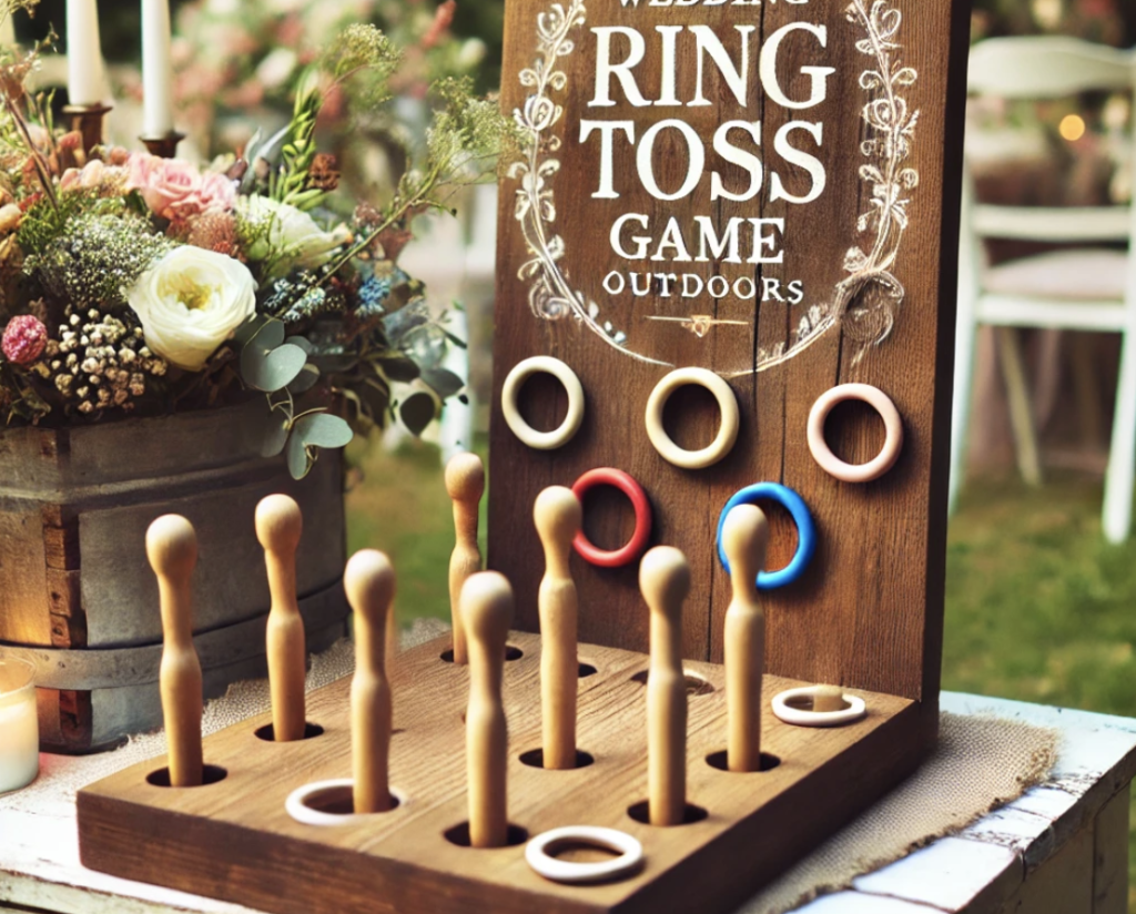 wedding ring toss