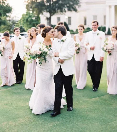 white tie wedding